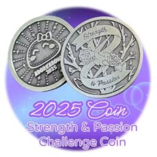 Strength & Passion - 2025 AdorkaBows Limited Edition Challenge Coin