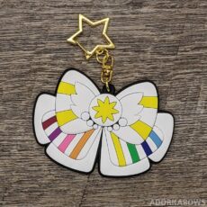 Cosmic Rainbow PVC 3" Keychain