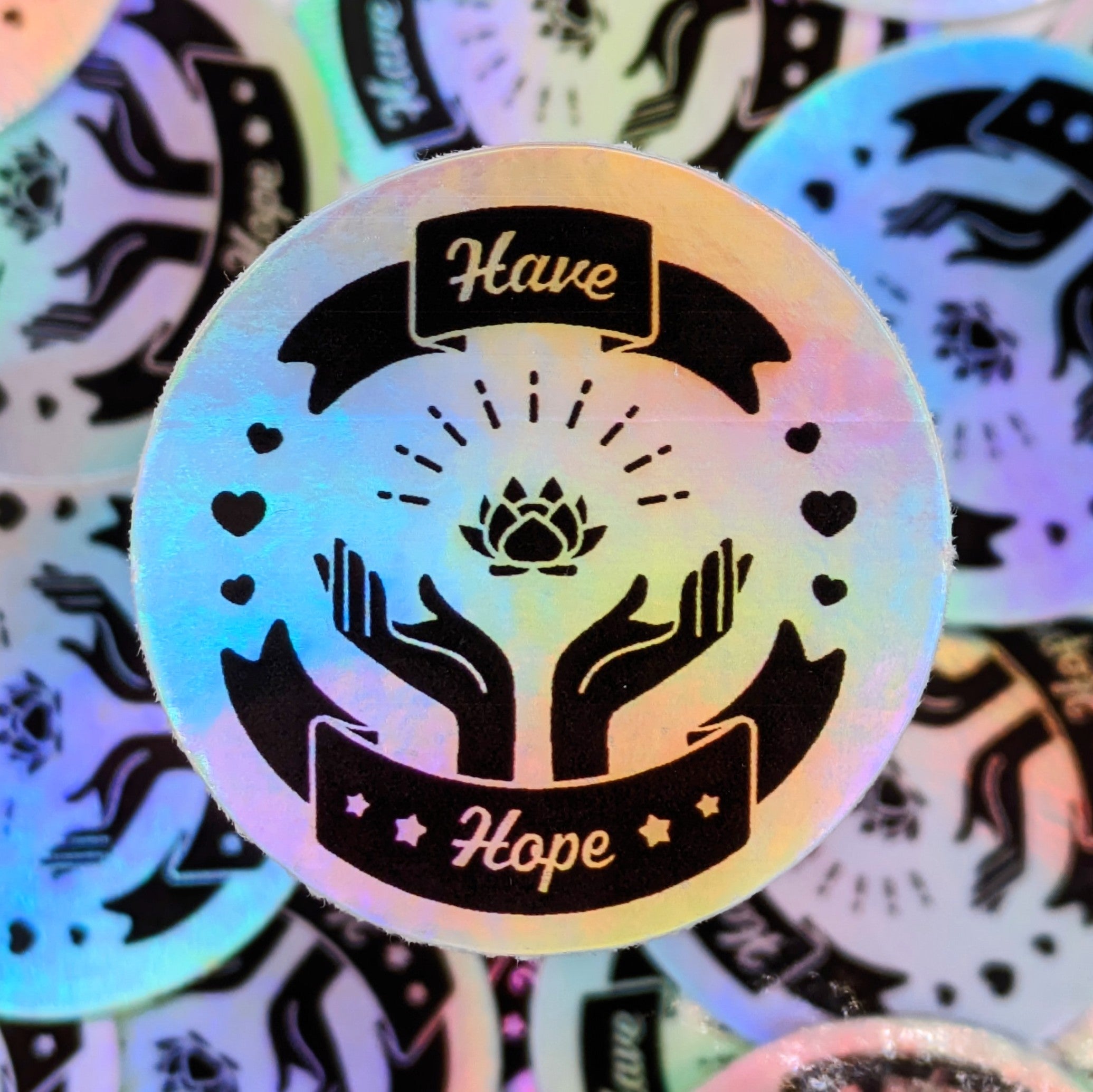 Have Hope - Holographic Stickers - Image 2