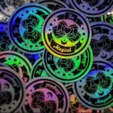 Be Magical - Holographic Stickers