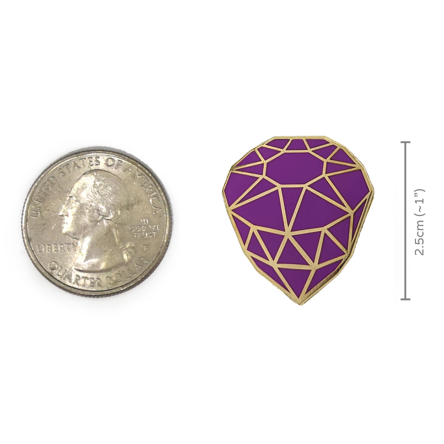 Cute Filler - Crystal Pin DARK - Image 2