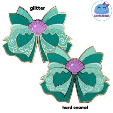 Royal Magic Bow Pin: Mermaid Princess