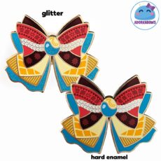 Royal Magic Bow Pin: Ocean Princess