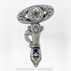 Limited Edition AmunetGFX Celestial Wand Pin: Mercury