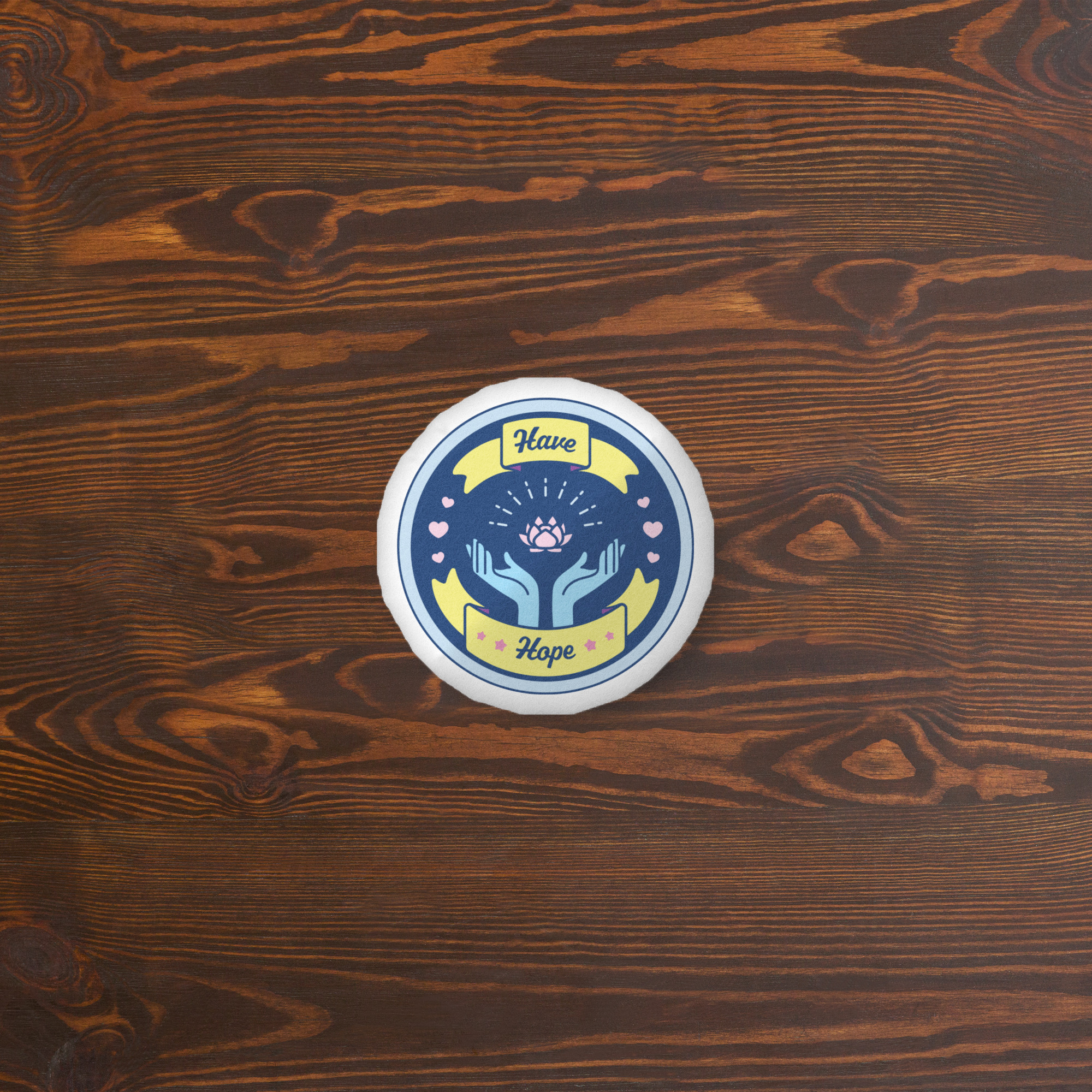 Have Hope Custom-shaped pillow (Dark Mode) - Image 2