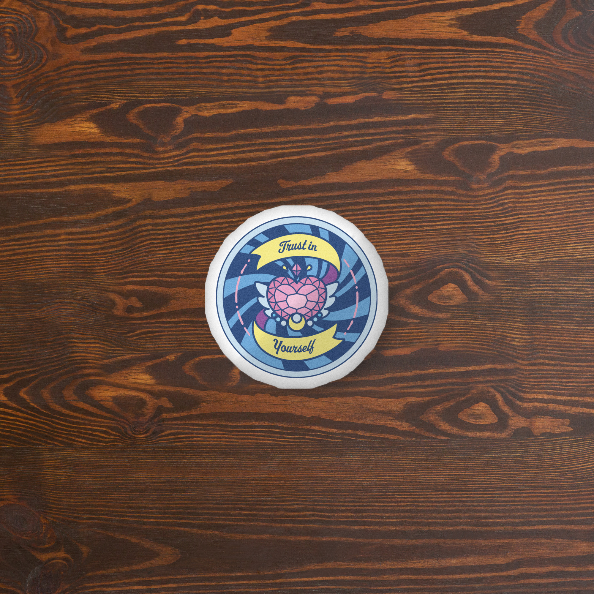 Trust In Yourself Custom-shaped pillow (Dark Mode) - Image 2