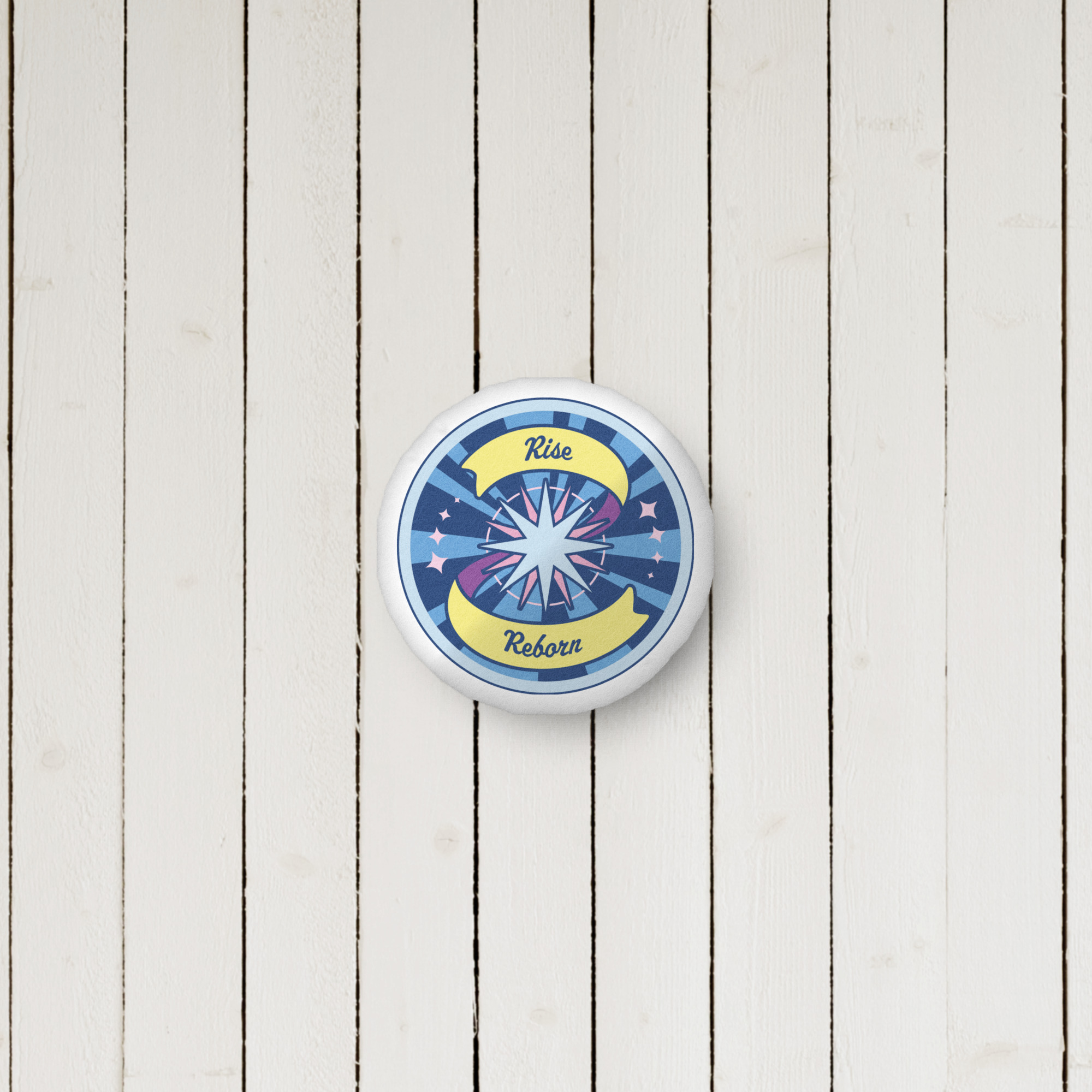 Rise Reborn Custom-shaped pillow (Dark Mode) - Image 2