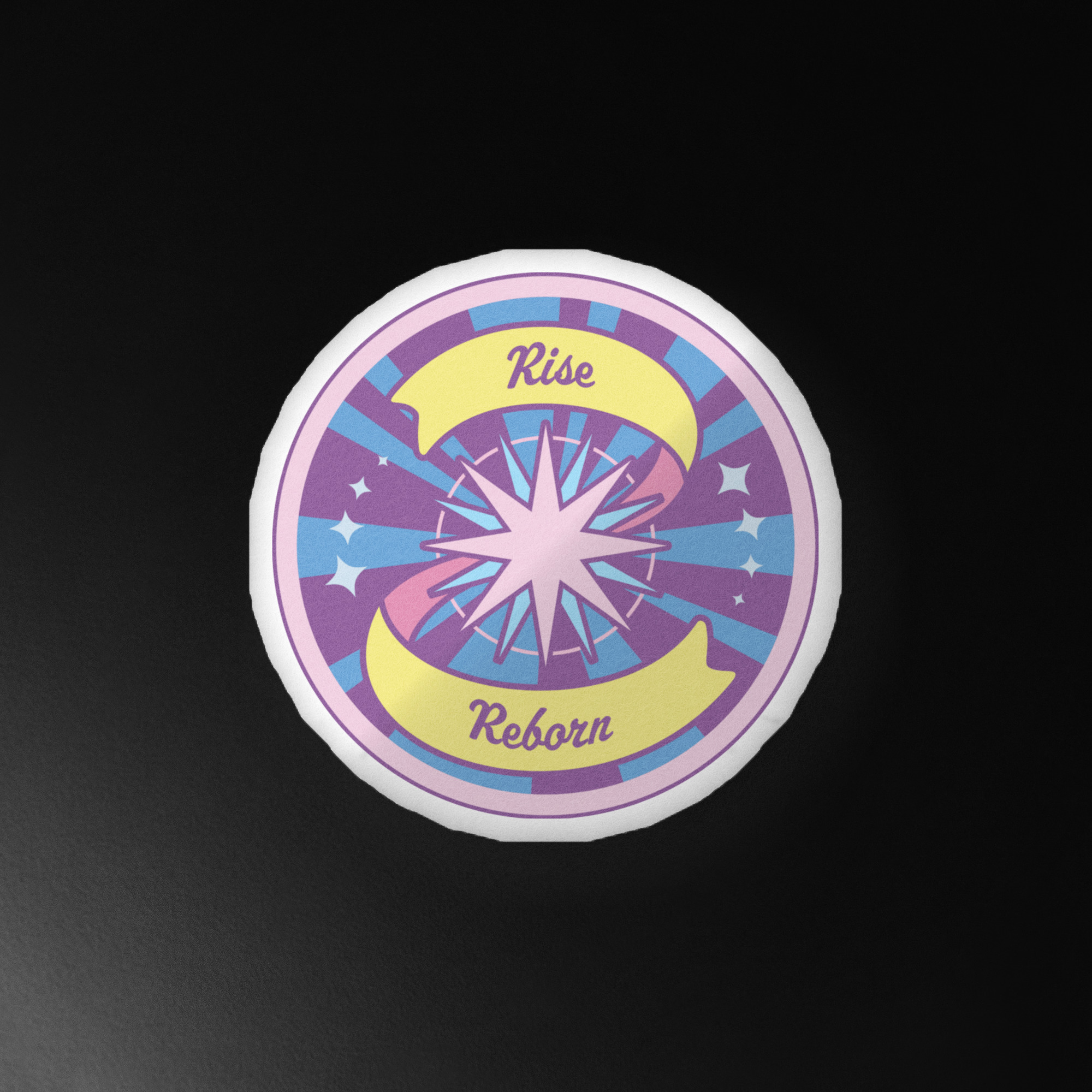 Rise Reborn Custom-shaped pillow (Light Mode) - Image 3