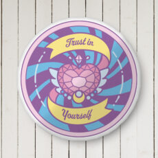 Trust In Yourself Custom-shaped pillow (Light Mode)