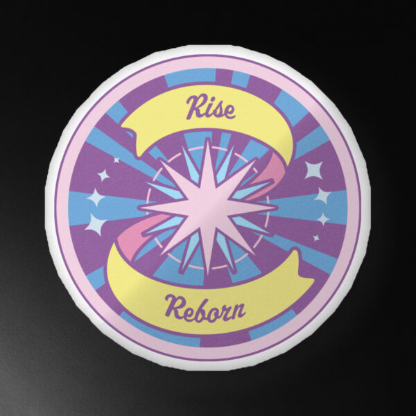 Rise Reborn Custom-shaped pillow (Light Mode)