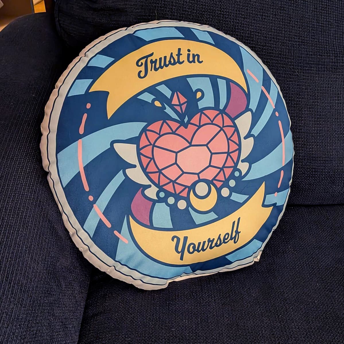 Trust In Yourself Custom-shaped pillow (Dark Mode) - Image 4