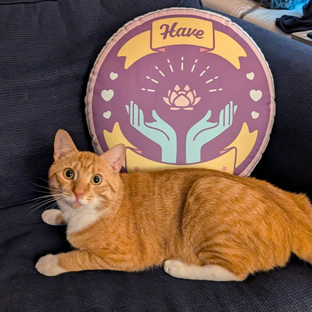 Have Hope Custom-shaped pillow (Light Mode)