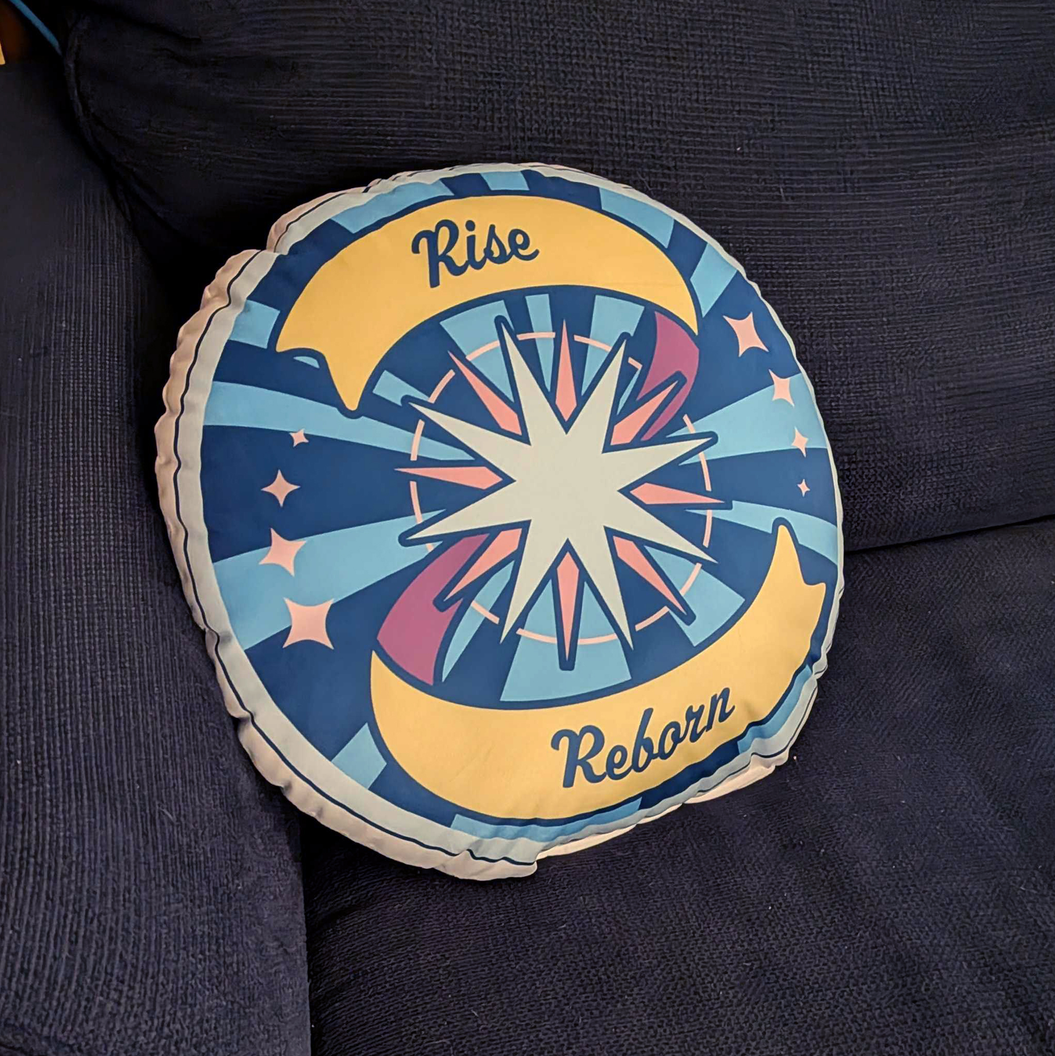 Rise Reborn Custom-shaped pillow (Dark Mode) - Image 4