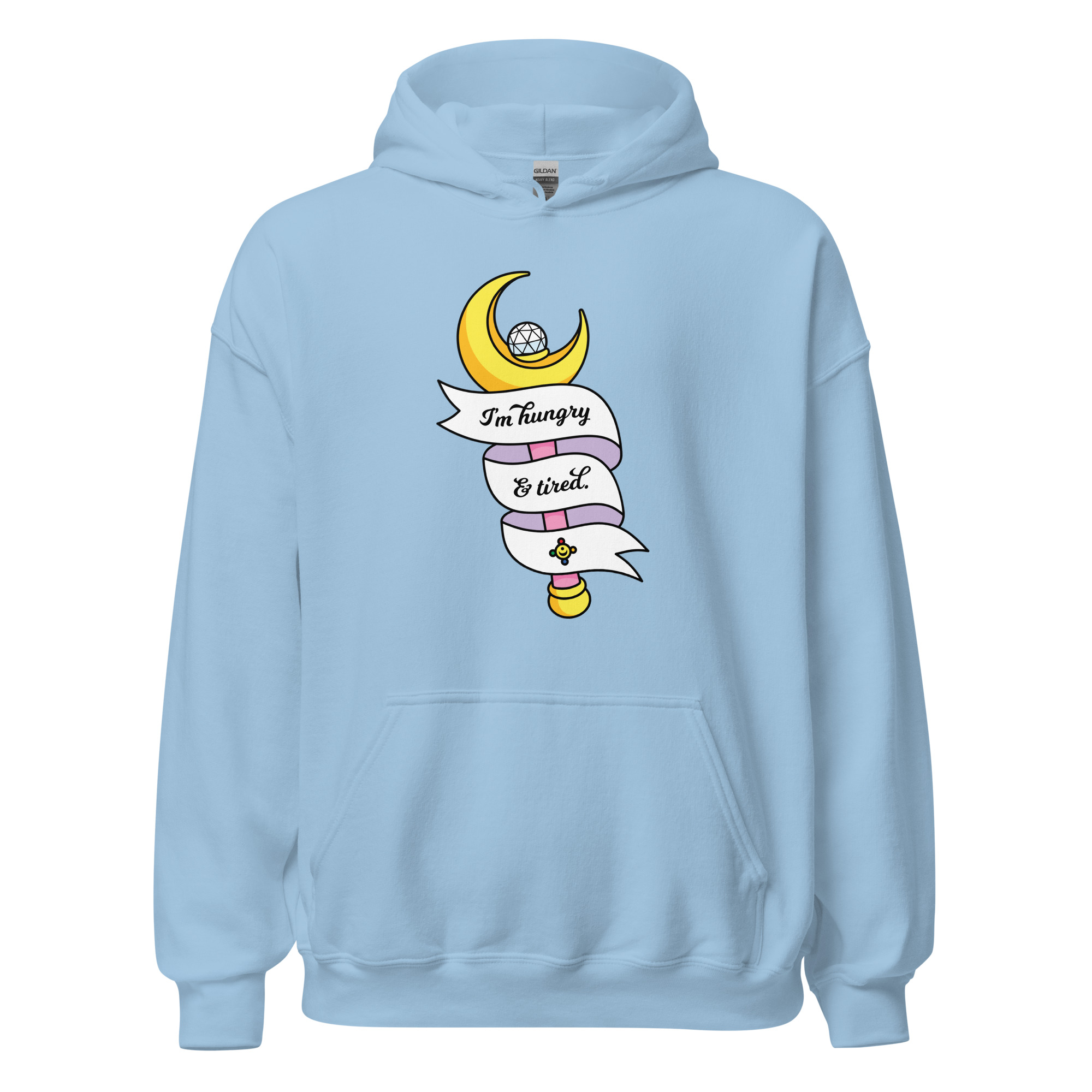 I'm Tired & Hungry Unisex Hoodie - Image 7