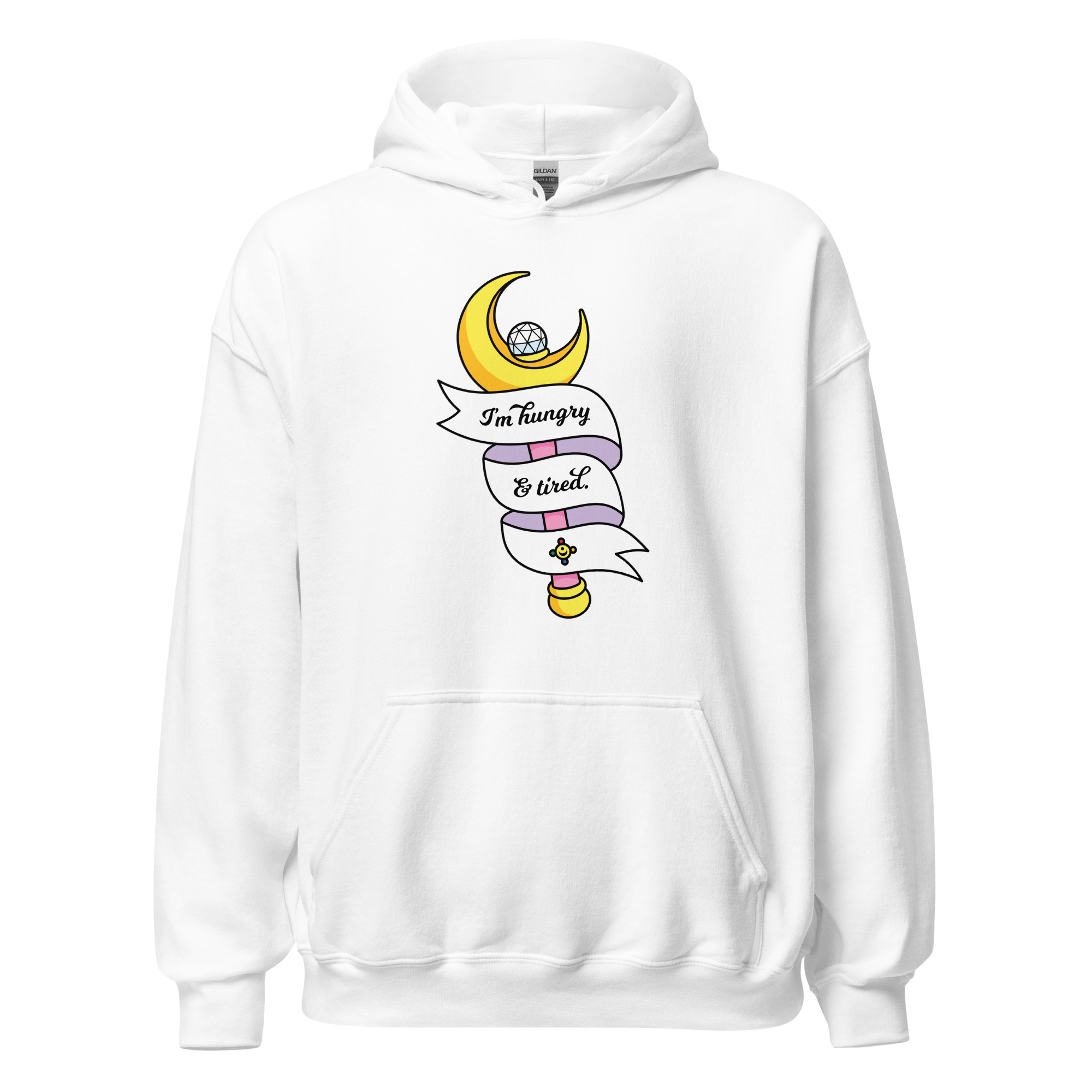 I'm Tired & Hungry Unisex Hoodie - Image 8