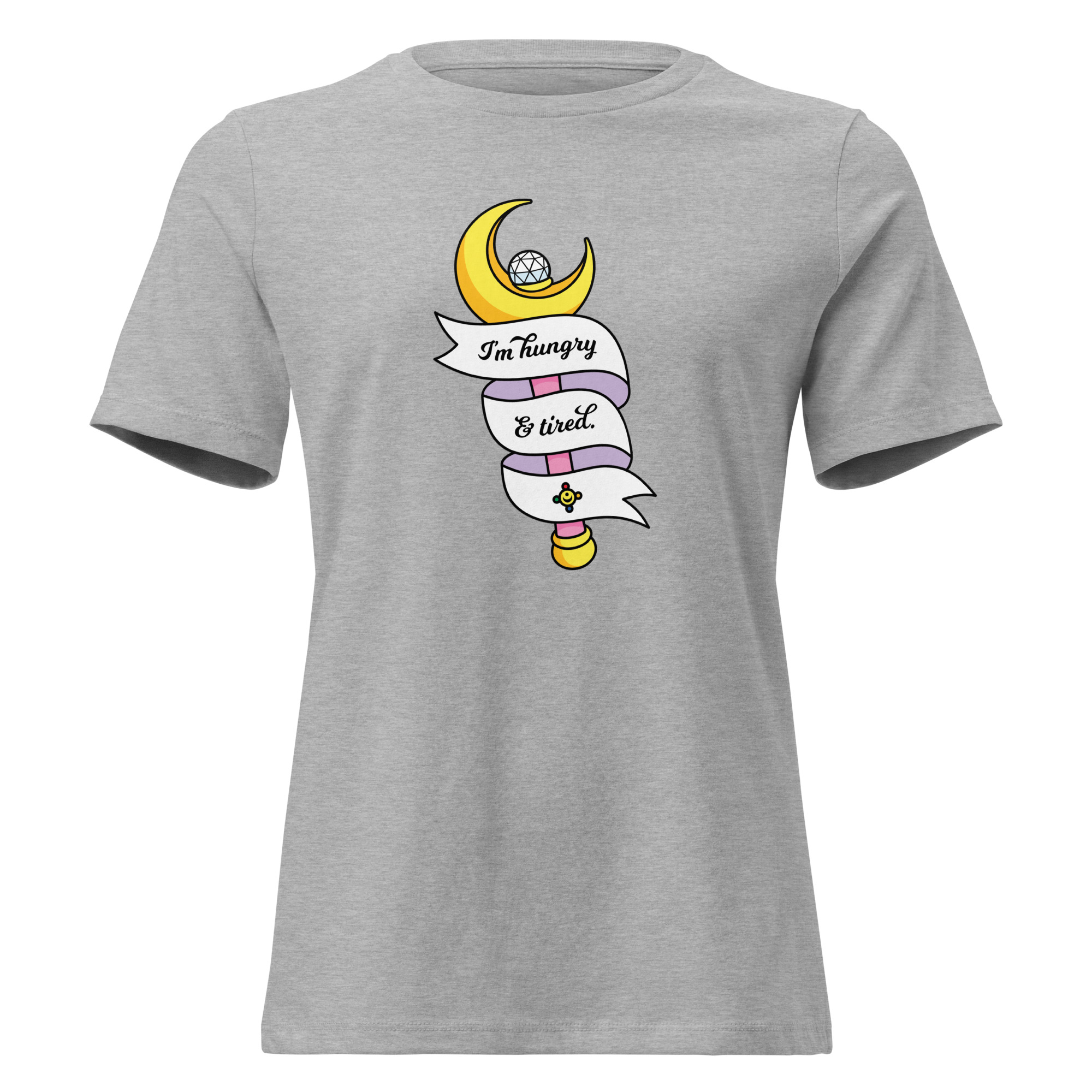 I'm Hungry & Tired Women's Relaxed T-Shirt - Image 7