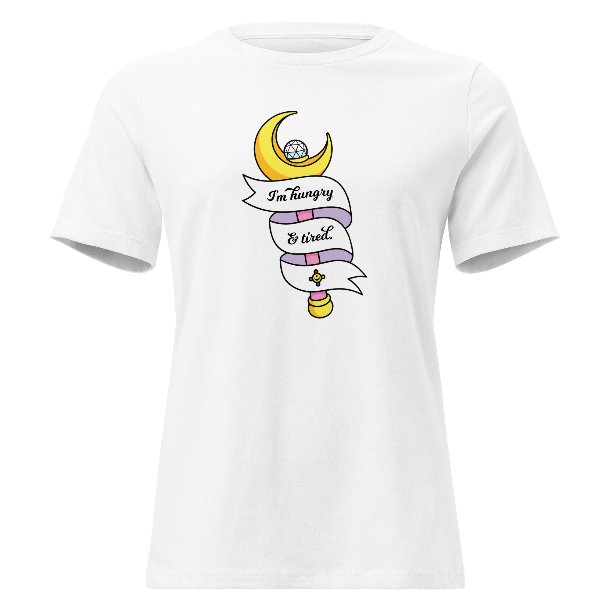 I'm Hungry & Tired Women's Relaxed T-Shirt - Image 9